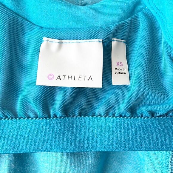 Athleta Scrunch Teal Cami Tank Top - Picture 9 of 12